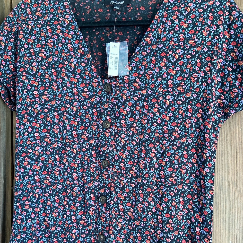 Madewell | NWT Easy Midi Dress in Fieldwalk Floral | Sz S